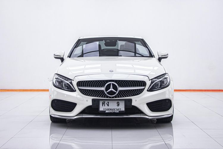 Mercedes-Benz C-Class 2018 C300 Sedan เบนซิน ไม่ติดแก๊ส เกียร์อัตโนมัติ ขาว รูปที่ 4