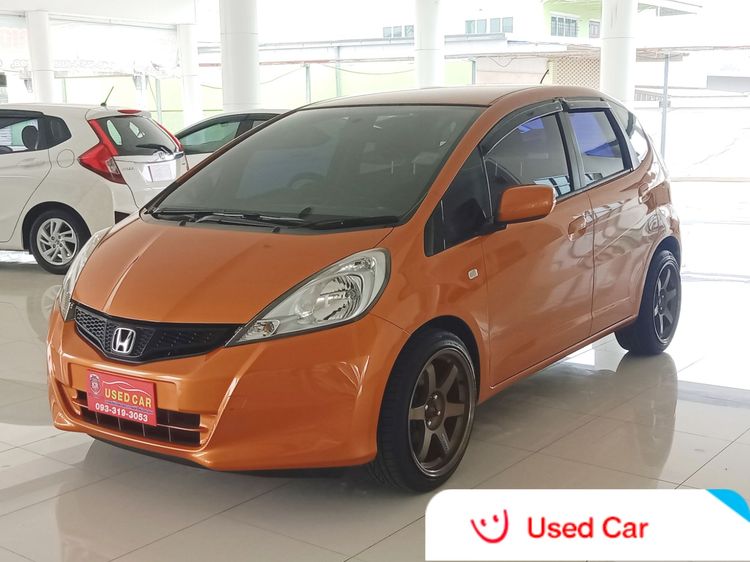 Honda Jazz 2011 1.5 V i-VTEC Sedan เบนซิน ไม่ติดแก๊ส เกียร์อัตโนมัติ ส้ม