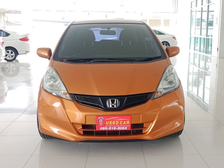 Honda Jazz 2011 1.5 V i-VTEC Sedan เบนซิน ไม่ติดแก๊ส เกียร์อัตโนมัติ ส้ม รูปที่ 3