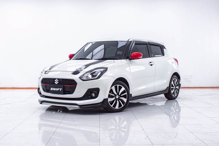 รถ Suzuki Swift 1.2 GLX สี ขาว