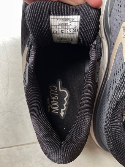 ร้องเท้าผ้าใบมือสอง Brooks ราคาถูกสภาพดี ค่าส่ง45บาท รูปที่ 3