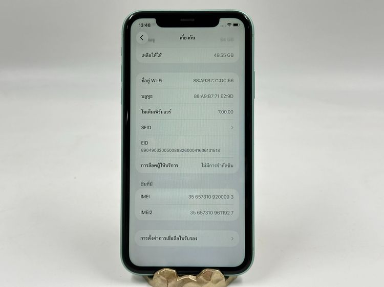  iPhone 11 64GB Green ราคา 4500 บาท รูปที่ 6
