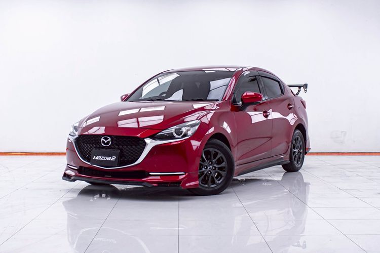รถ Mazda Mazda 2 1.3 Skyactiv-G S Leather Sedan สี แดง