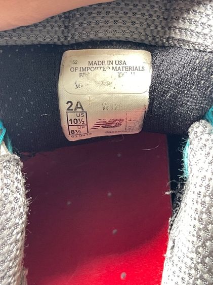 รองเท้าผ้าใบผู้ชายมือ2 New Balance สภาพดีราคาถูก ค่าส่ง45บาท รูปที่ 4