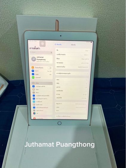 🔥🔥 เร่งปิดวันนี้ 🔥🔥 ขาย iPad Gen 8 (32GB) สี Gold สภาพนางฟ้า ครบกล่อง พร้อมใช้ ราคานี้คุ้มมาก รูปที่ 6