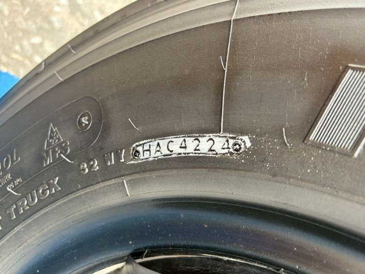 Bridgestone ยางรถบรรทุกกลาง ขอบ16 multi trans มี 6เส้น ปี24 radial รูปที่ 13