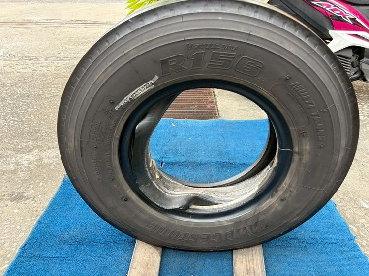 Bridgestone ยางรถบรรทุกกลาง ขอบ16 multi trans มี 6เส้น ปี24 radial รูปที่ 14