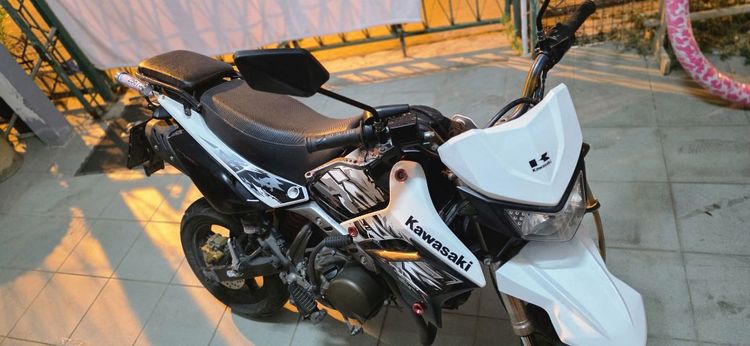 🏍 Kawasaki KSR ปี 2012
สีขาว-ดำ ⚪️⚫️ เลขไมล์ 24,514 กม.
✨ สภาพดี เครื่องเดิม 
📄 พร้อมโอน รูปที่ 7