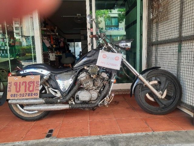 มอเตอร์ไซ ฮอนด้า nv400 ปี1992 พร้อมทะเบียนภาษียังไม่หมดอายุ รูปที่ 2