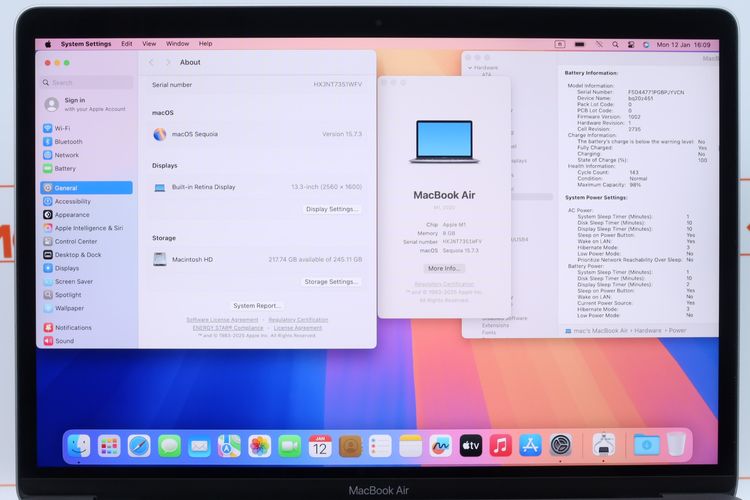 MacBook Air M1 13" 8.256GB  - ID26010074 รูปที่ 4