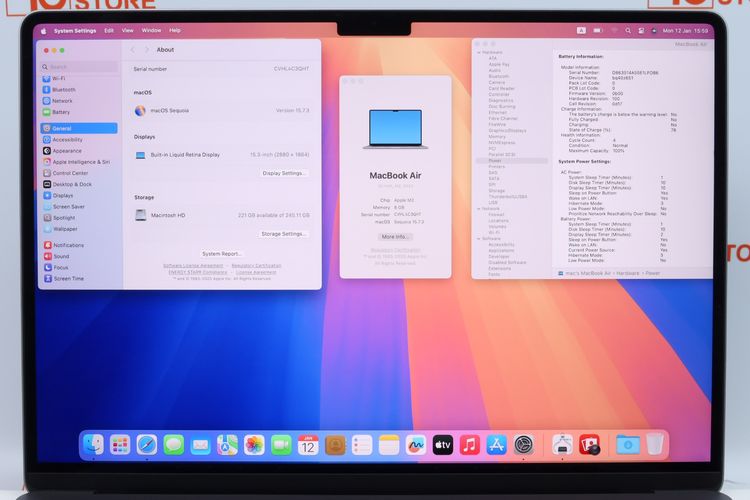 MacBook Air M2 15" 8.256GB - ID26010064 รูปที่ 4
