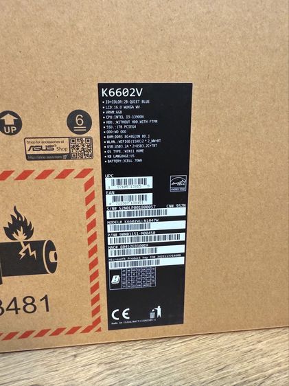 Asus Vivobook Pro 16 OLED (K6602V) รูปที่ 3