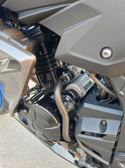 kawasaki z300 สีน้ำเงินเทาดำ รถสภาพสวยมาก รถจอดในร่มตลอด ขับมือเดียว รูปที่ 10