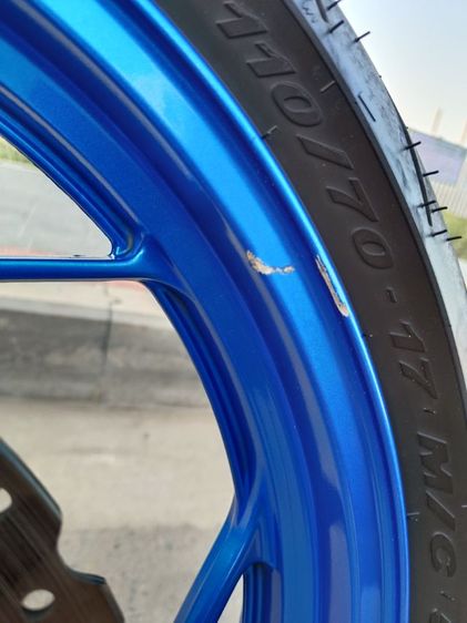 kawasaki z300 สีน้ำเงินเทาดำ รถสภาพสวยมาก รถจอดในร่มตลอด ขับมือเดียว รูปที่ 14