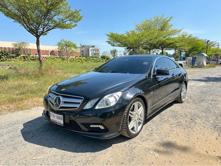 รถ Mercedes-Benz E-Class E250 AMG สี ดำ