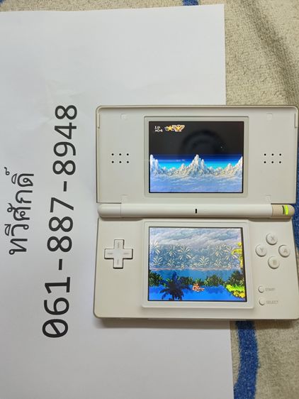 nds lite สีขาว สภาพดี มีเกมส์เยอะ รูปที่ 5