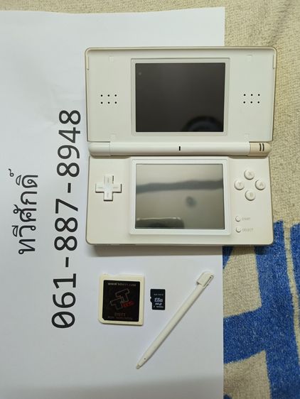 nds lite สีขาว สภาพดี มีเกมส์เยอะ รูปที่ 3