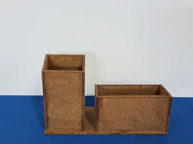 กล่องใส่เครื่องเขียน ปากกา ดินสอ ไม้บรรทัด กรรไกร ยางลบ ขวดสี คัตเตอร์ ไส้ดินสอ เครื่องประดับจิวเวลรี่  เหรียญบาท นาฬิกา รุ่น Bx-6 รูปที่ 5