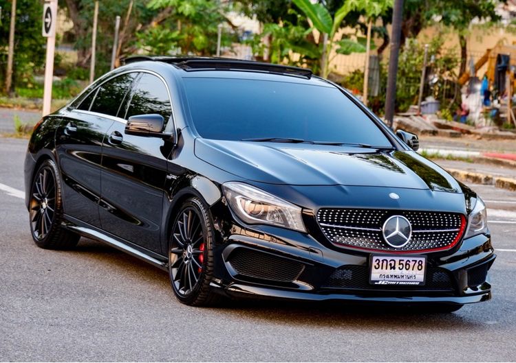 รถ Mercedes-Benz CLA-Class CLA45 สี ดำ