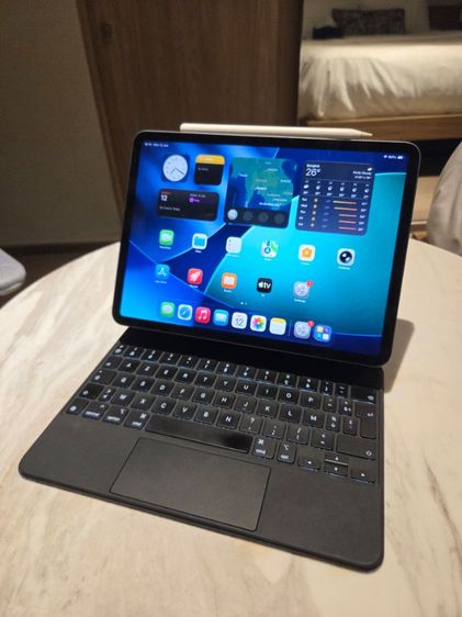 Apple Ipad Pro M1 (11inch) 3rd Generation - 128go with Magic Keyboard and Apple Pencil รูปที่ 2