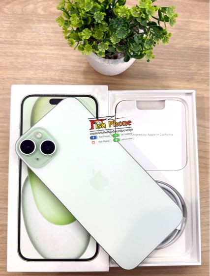 iPhone 15 plus มือ2 128gbเครื่องจากศูนย์สวย รูปที่ 2