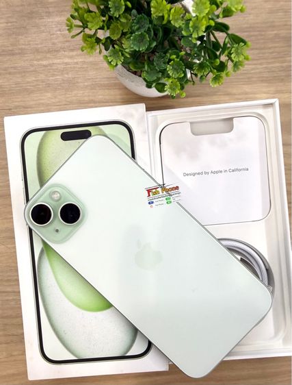 iPhone 15 plus มือ2 128gbเครื่องจากศูนย์สวย รูปที่ 5