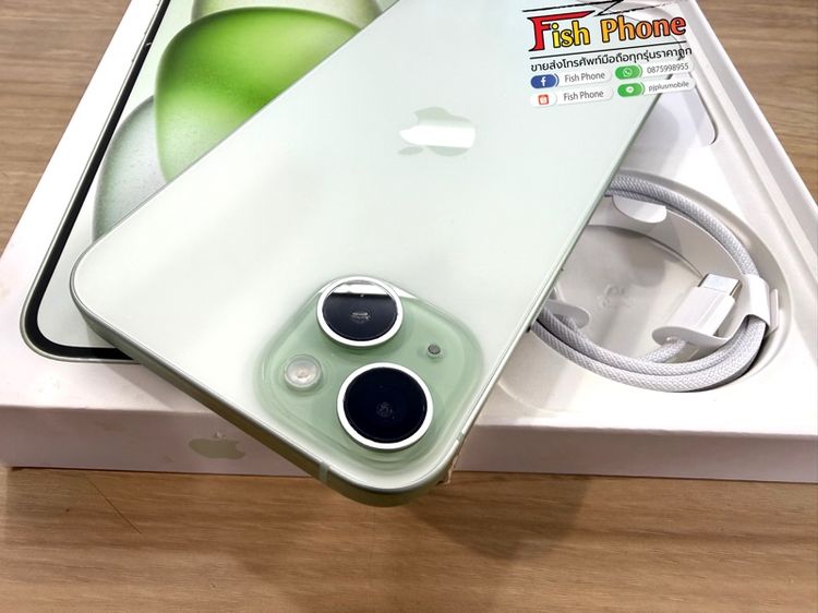iPhone 15 plus มือ2 128gbเครื่องจากศูนย์สวย รูปที่ 7
