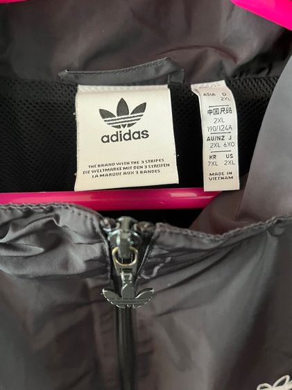 ชุดเสื้อพร้อมกางเกงผ้าร่ม Adidas SPRT Supersport Woven Track Jacket size 2XL and Pants size XL (มือสอง) แยกได้ รูปที่ 6