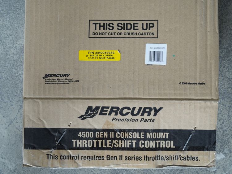 ลดโหดมาก คันเร่ง–เกียร์ Mercury ของแท้  รูปที่ 2