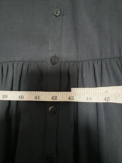 ชุดเดรสสีดำ แบบมีระบายเป็นชั้น แบรนด์ ZARA รูปที่ 7