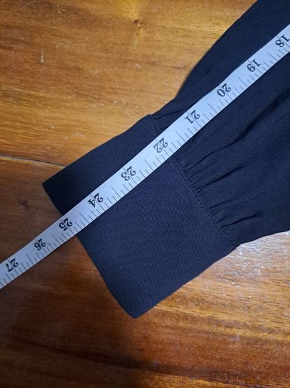 ชุดเดรสสีดำ แบบมีระบายเป็นชั้น แบรนด์ ZARA รูปที่ 11