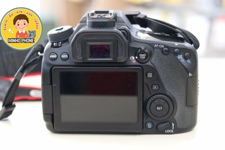  Canon EOS 80D 18-200mm สีดำ รูปที่ 6