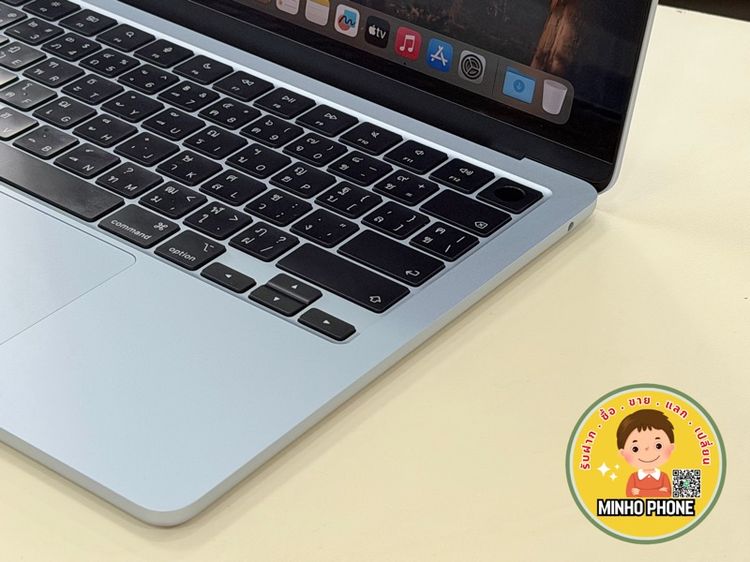 Macbook Air 13นิ้ว M4 2025  256GB สี สกายบลูประกันศูนย์เหลือถึง 14 พฤศจิกายน 2026 รูปที่ 6