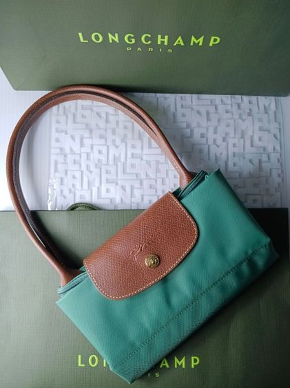 กระเป๋าถือสตรี ลองฌอง รุ่น Le Pliage Original  สีเขียว Sauge รูปที่ 14