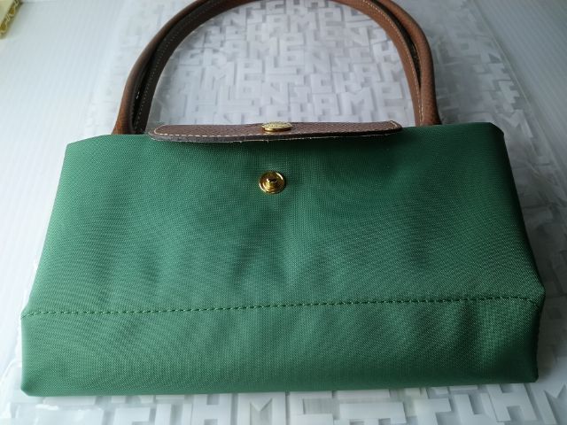 กระเป๋าถือสตรี ลองฌอง รุ่น Le Pliage Original  สีเขียว Sauge รูปที่ 10