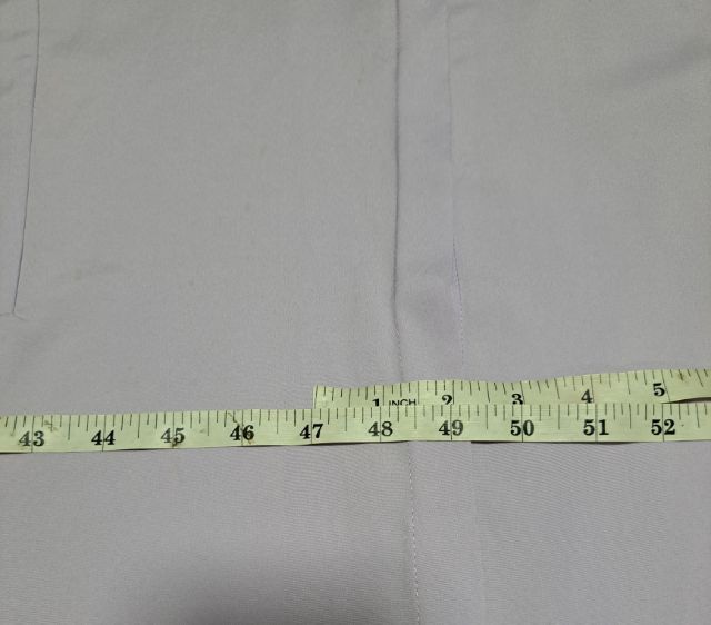 เสื้อเชิ๊ตแขนสั้นสีม่วง ทรงหลวม รูปที่ 4