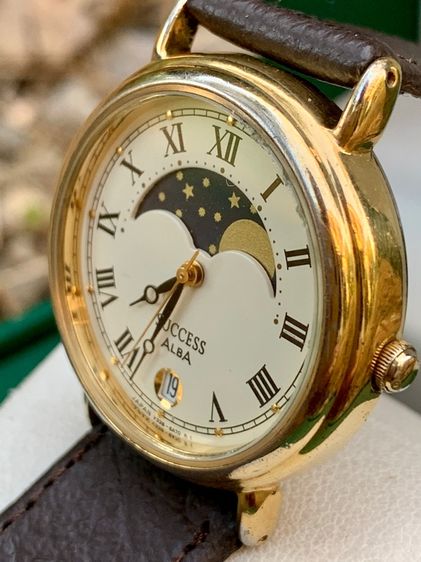 นาฬิกา Vintage Alba Success แท้ หน้าพระจันทร์ รูปที่ 8