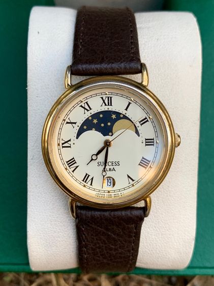 นาฬิกา Vintage Alba Success แท้ หน้าพระจันทร์ รูปที่ 2