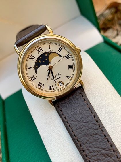 นาฬิกา Vintage Alba Success แท้ หน้าพระจันทร์ รูปที่ 11