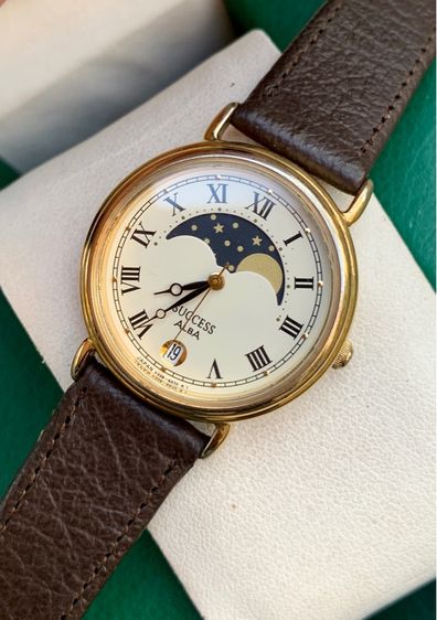 นาฬิกา Vintage Alba Success แท้ หน้าพระจันทร์ รูปที่ 10