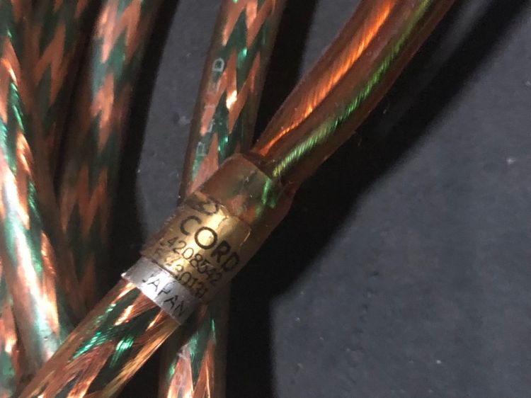 สายลำโพง OTK SHF SP CORD audio MADE IN JAPAN รูปที่ 6