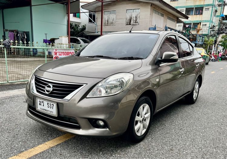Nissan Almera 2012 1.2 VL Sportech Sedan เบนซิน เกียร์อัตโนมัติ น้ำตาล รูปที่ 2
