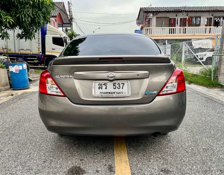 Nissan Almera 2012 1.2 VL Sportech Sedan เบนซิน เกียร์อัตโนมัติ น้ำตาล รูปที่ 4