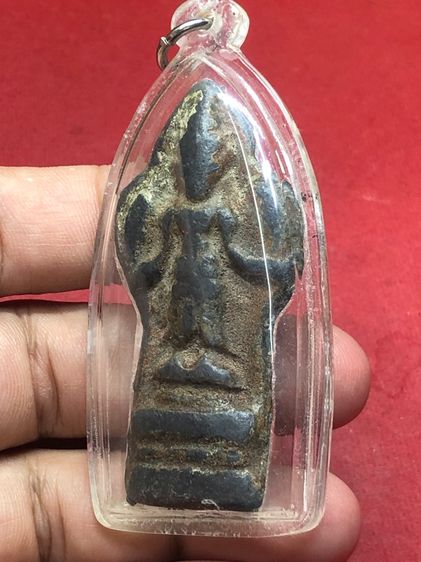 พระเหวัชระเนื้อชินตะกั่วสนิมแดง รูปที่ 3