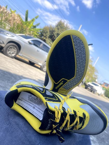 รองเท้าฟุตซอล Breaker CMPro รุ่น Pro6 สีเหลืองสวยมาก สภาพใหม่กริ๊บ อ่านรายละเอียด รูปที่ 12