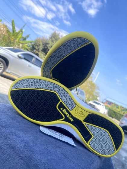 รองเท้าฟุตซอล Breaker CMPro รุ่น Pro6 สีเหลืองสวยมาก สภาพใหม่กริ๊บ อ่านรายละเอียด รูปที่ 13