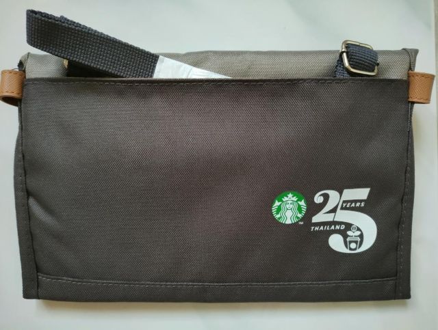 กระเป๋าสตาร์บัคส์ Starbucks Folded Crossbody Bag (สีน้ำตาล)

 รูปที่ 3