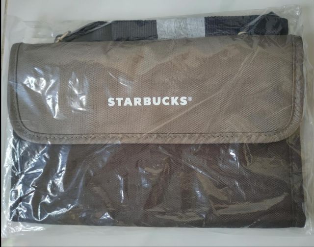 กระเป๋าสตาร์บัคส์ Starbucks Folded Crossbody Bag (สีน้ำตาล)

 รูปที่ 7