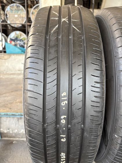 ล้อแม็กขอบ17 5รู114 กว้าง7.5 ออฟ35 มีรอยตามการใช้งาน พร้อมยางDUNLOP215-60-17 ปี23 ปีแท้ (2วง)  รูปที่ 6