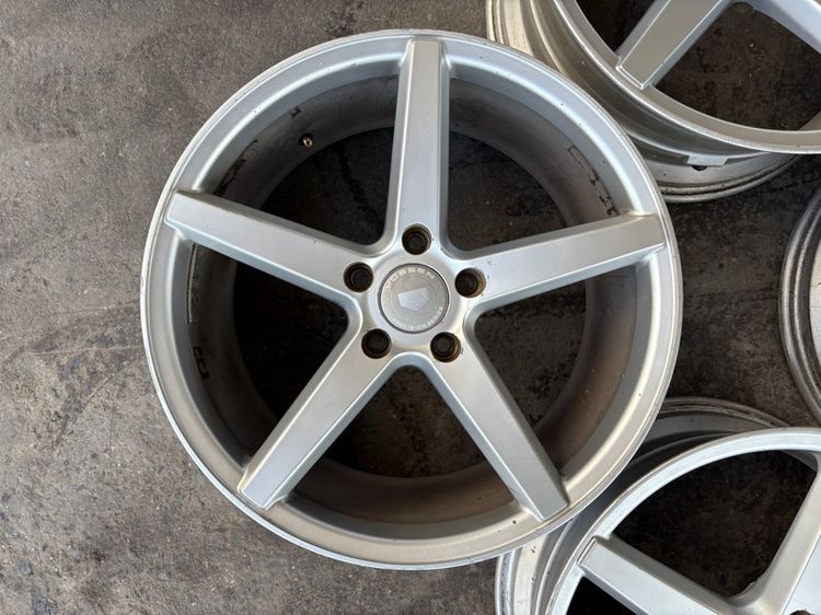 ล้อแม็กขอบ18 5รู114 หน้ากว้าง8 หลัง9 หน้าออฟ42 หลัง40 มีรอยตามการใช้งาน  รูปที่ 5